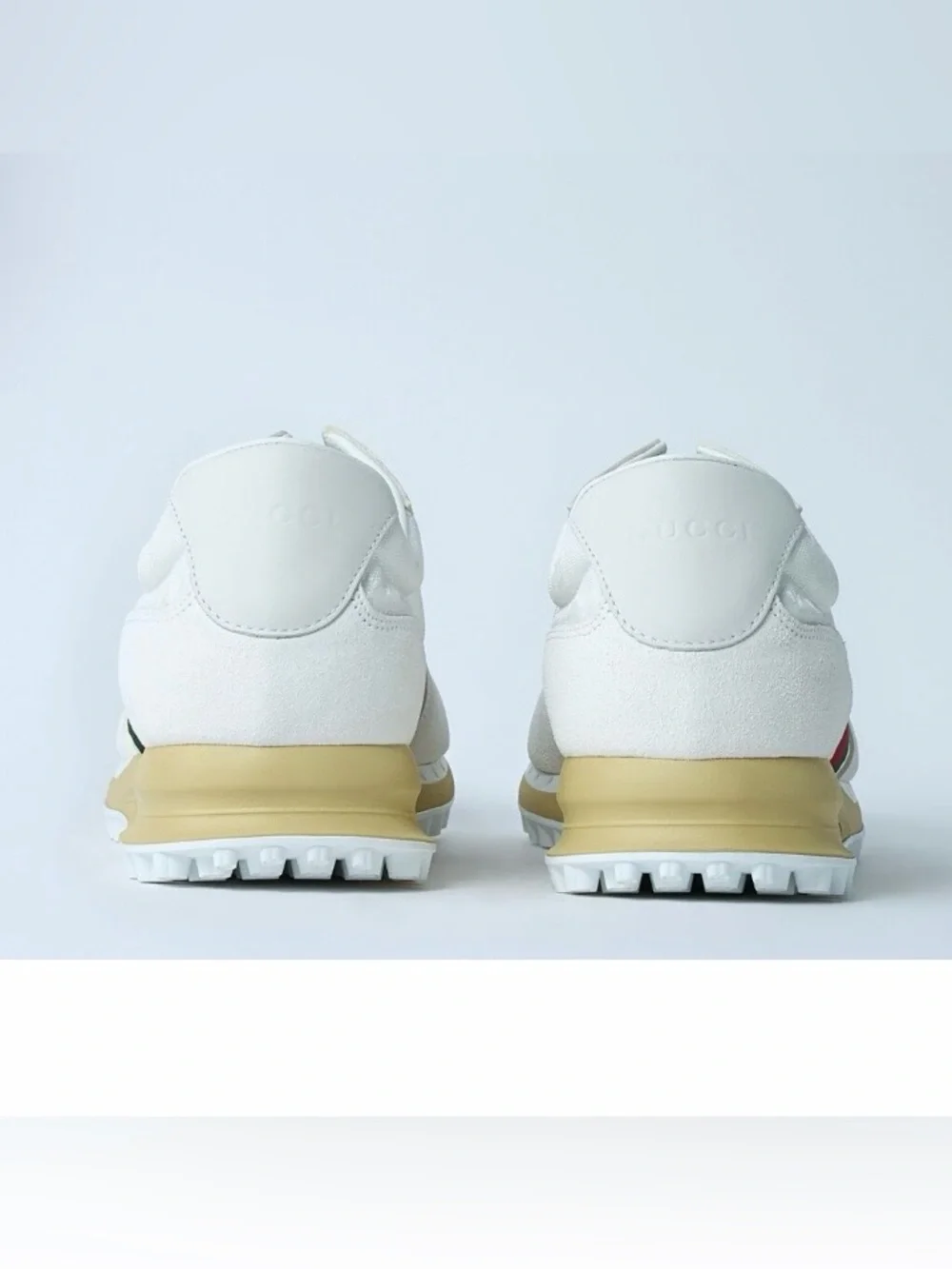 GUCCI Re-Motion web stripe low top sneakers